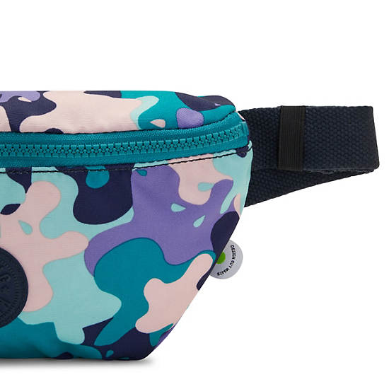 Kipling Fresh Lite Printed Heuptasjes Groen | BE 1005UZ